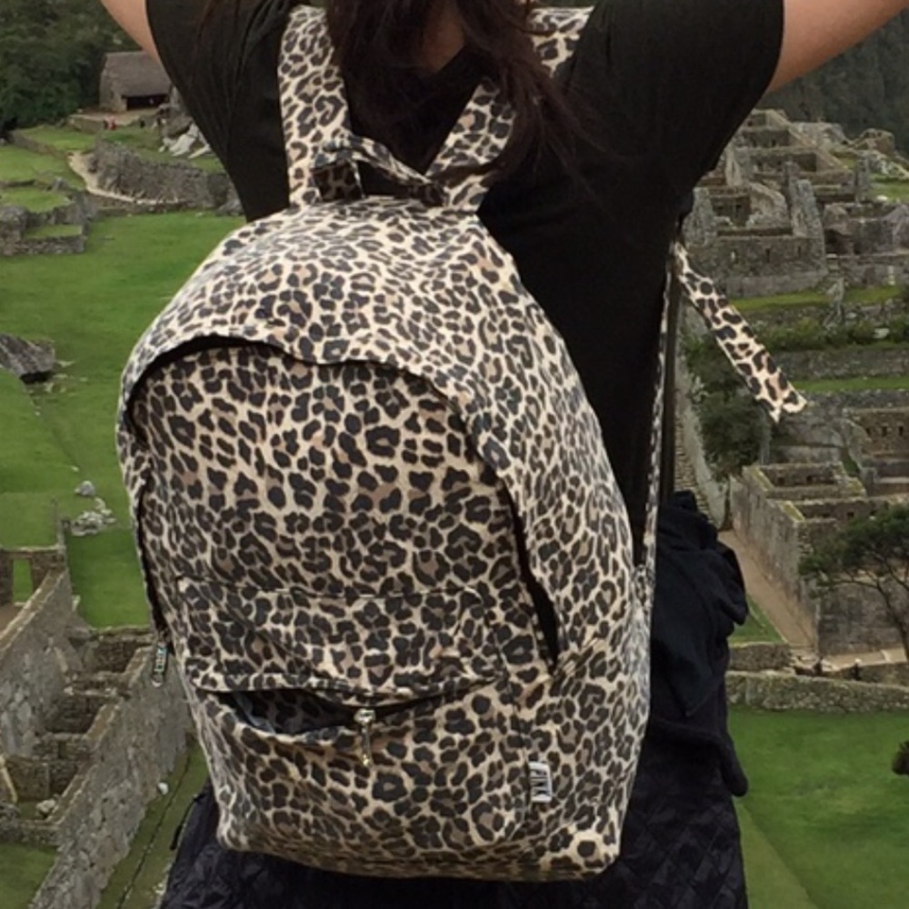 Victoria's Secret 'PINK' leopard backpack